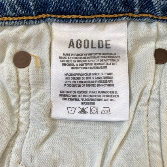 Agolde Blue Skinny Jeans - Picture 12 of 12